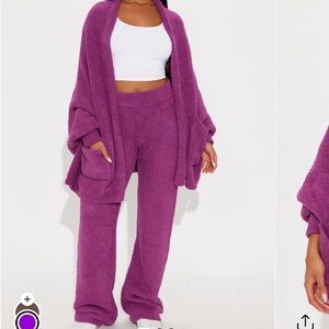 Fashion nova sweater set medium 🩷🫶